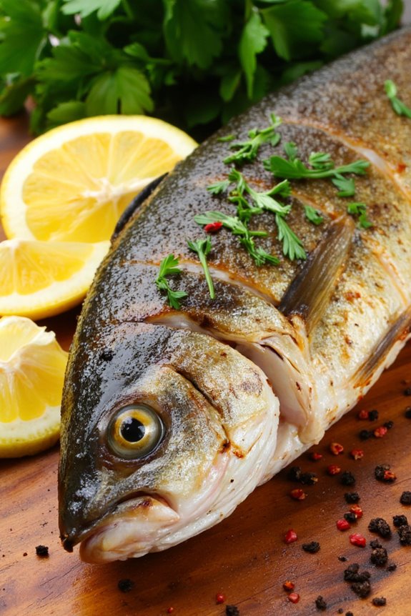 grilled mediterranean sea bass delight