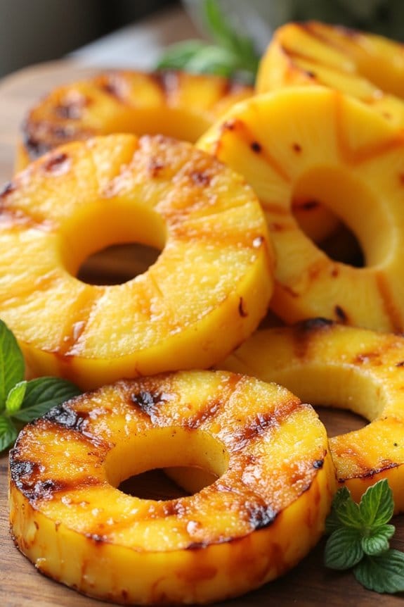 grilled pineapple dessert recipe