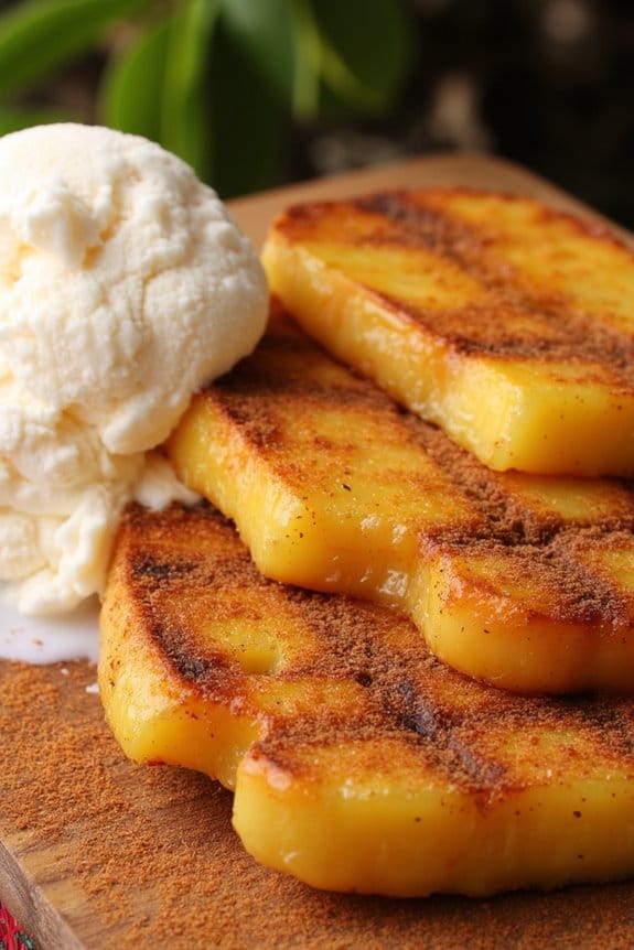grilled pineapple dessert recipe