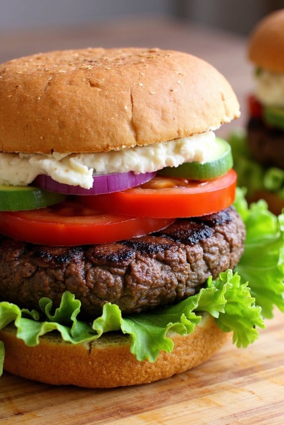 grilled portobello mushroom burgers