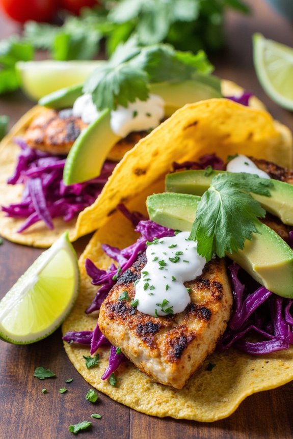 grilled spicy mahi mahi tacos