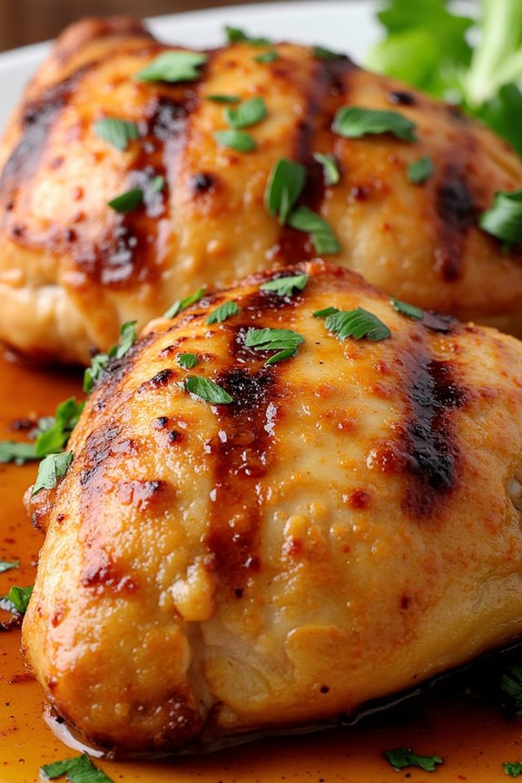 honey garlic chicken delight