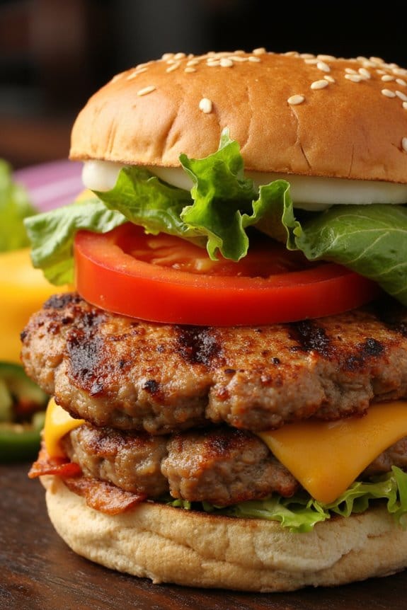 juicy grilled turkey burgers