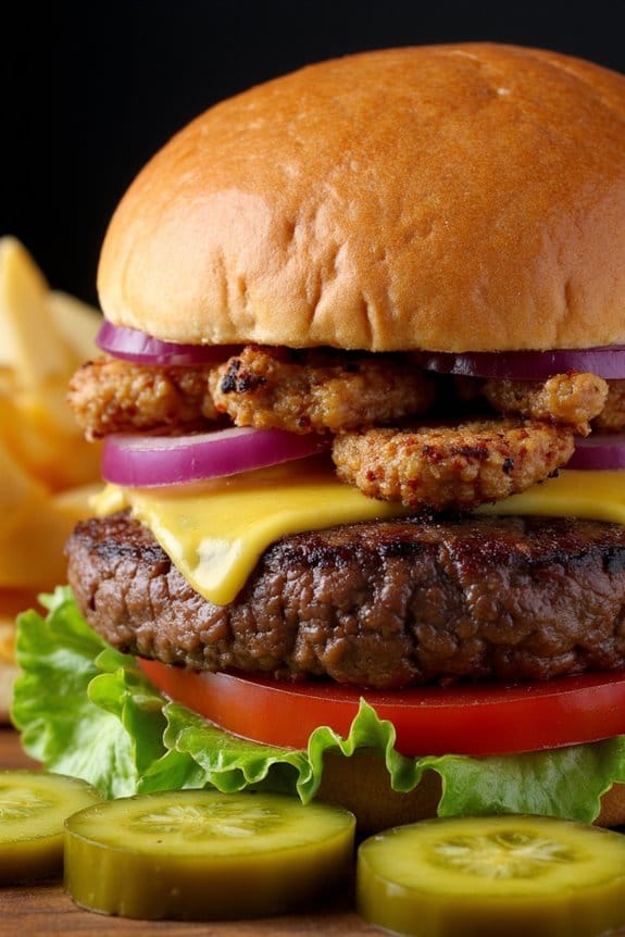 juicy lean bison burgers