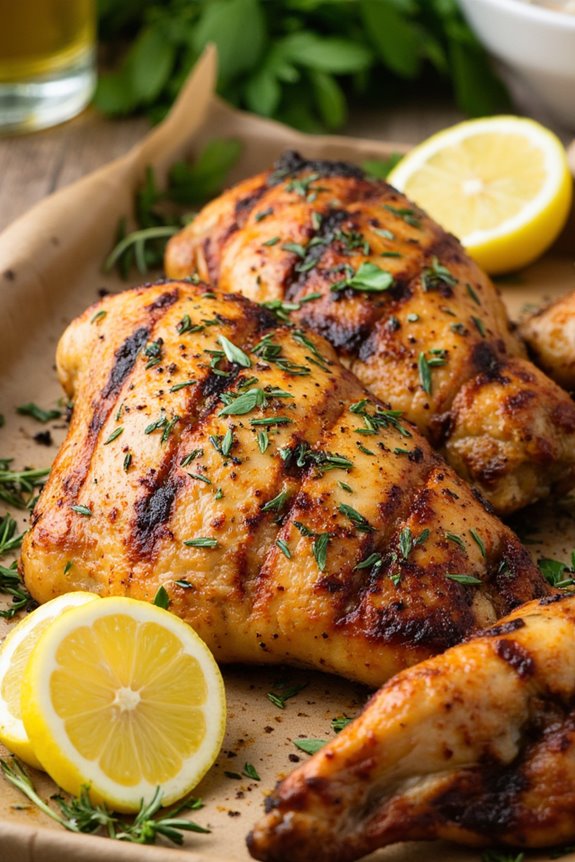 lemon herb grilled chicken recipe