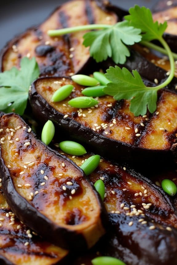 miso marinated grilled eggplant recipe