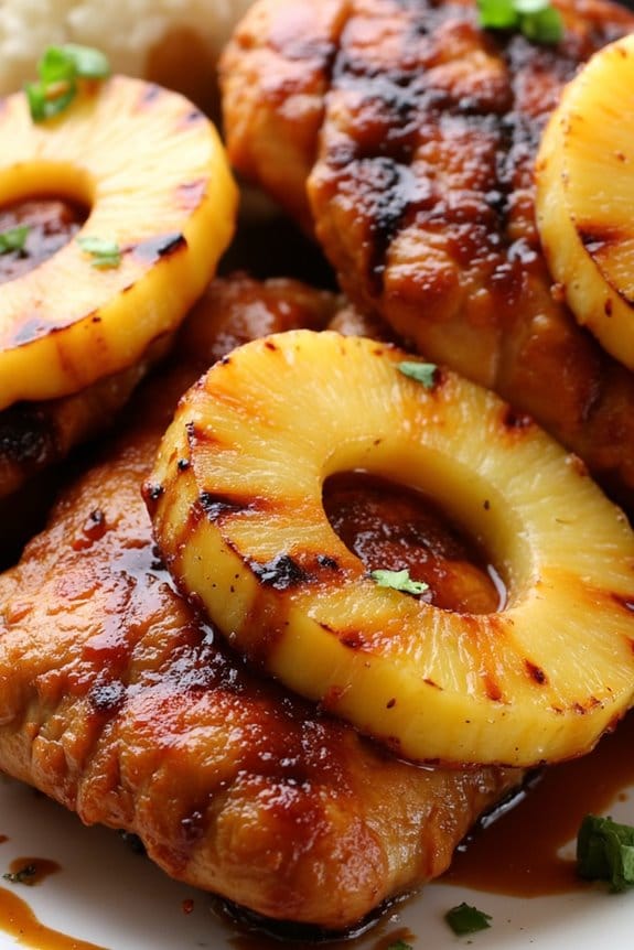 pineapple teriyaki grilled chicken