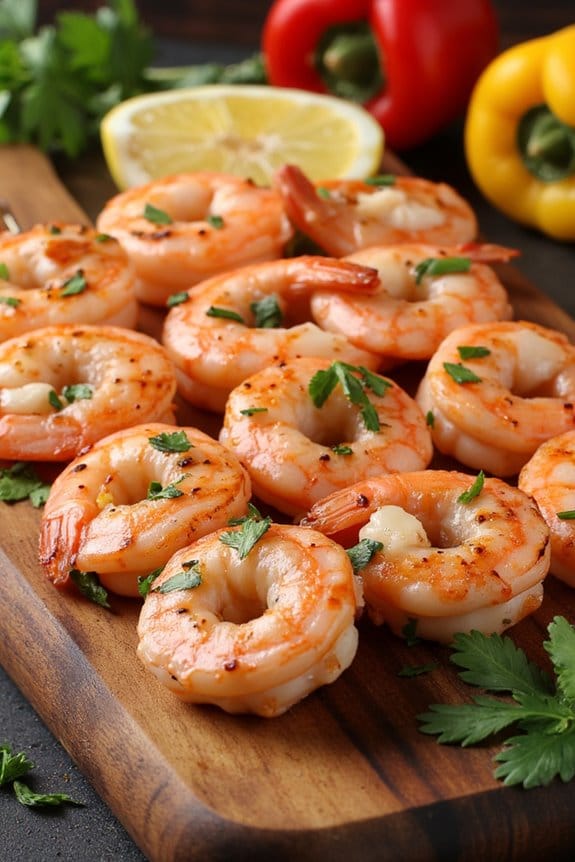 quick and easy shrimp skewers