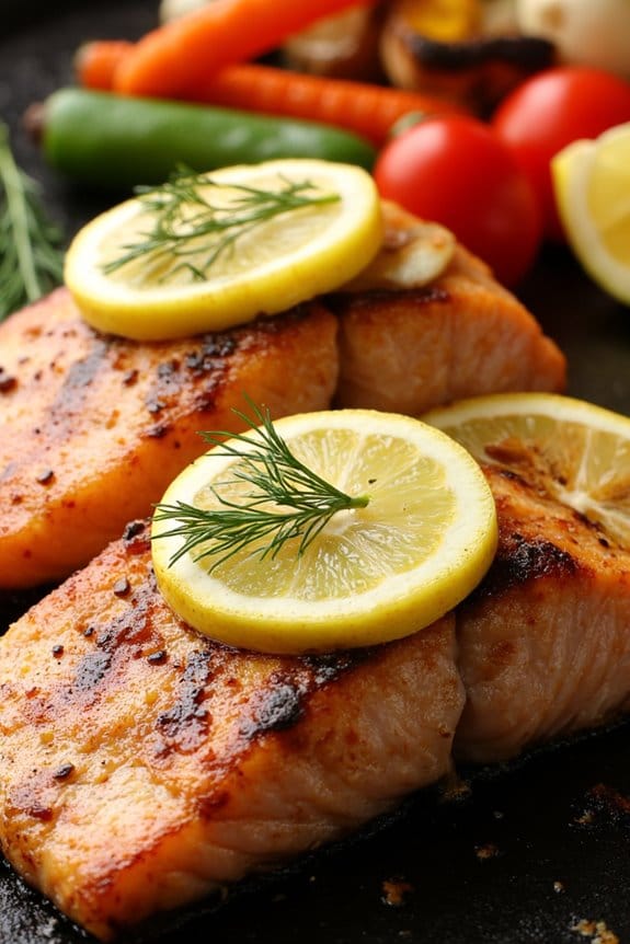 quick and healthy grilled salmon