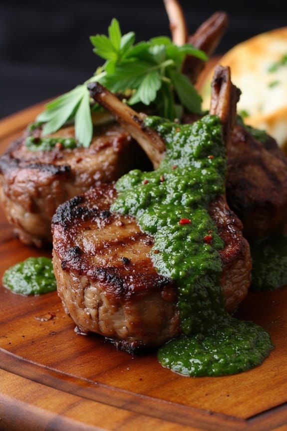smoky lamb chops recipe