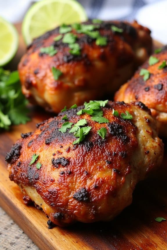 smoky spicy citrusy grilled chicken