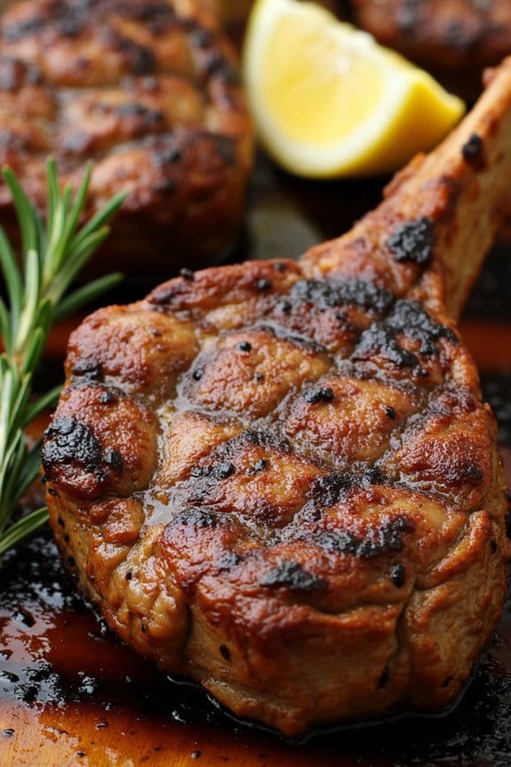 spiced grilled lamb chops recipe