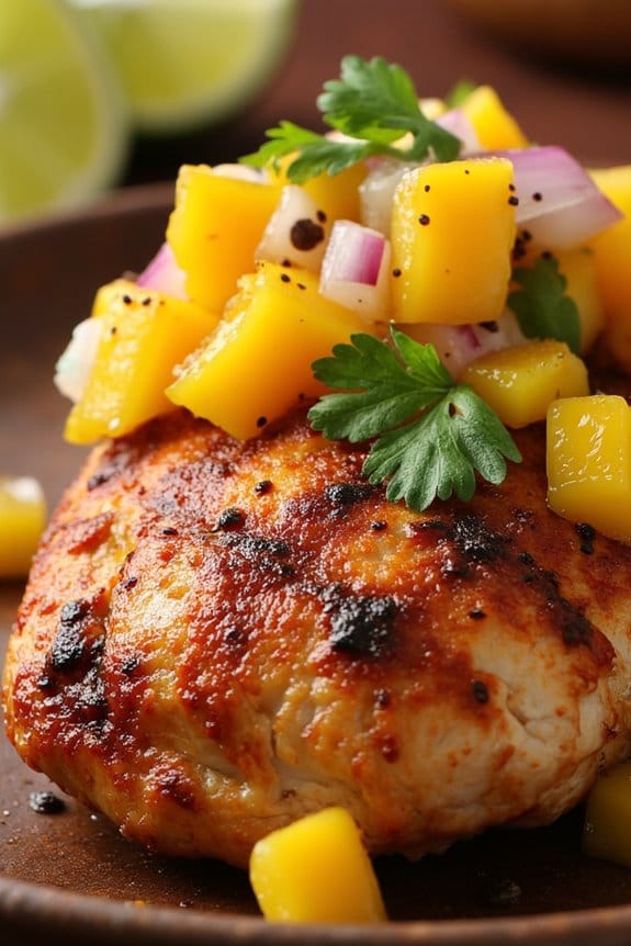 spicy grilled chicken salsa