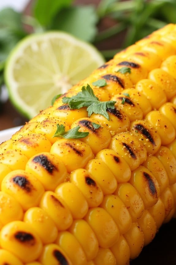 spicy grilled corn recipe