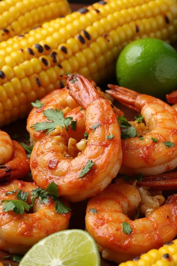 spicy sriracha shrimp delight