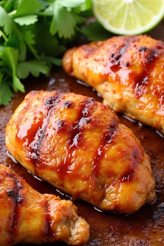 sweet and spicy chicken
