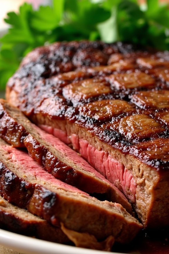 sweet and spicy steak