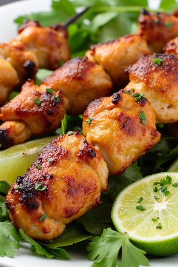 sweet and tangy skewers