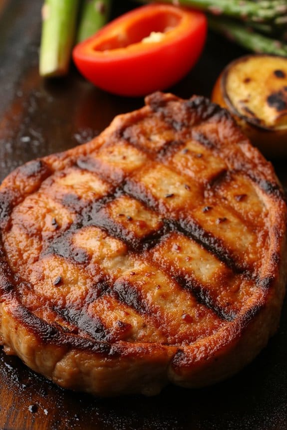 tender grilled pork chops