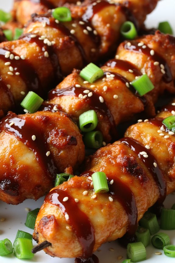 teriyaki chicken skewers recipe