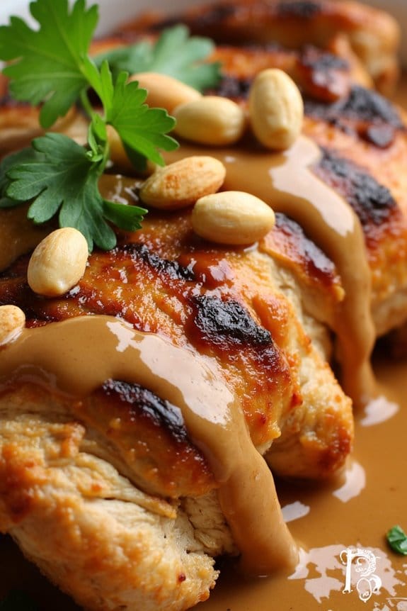 thai peanut chicken recipe