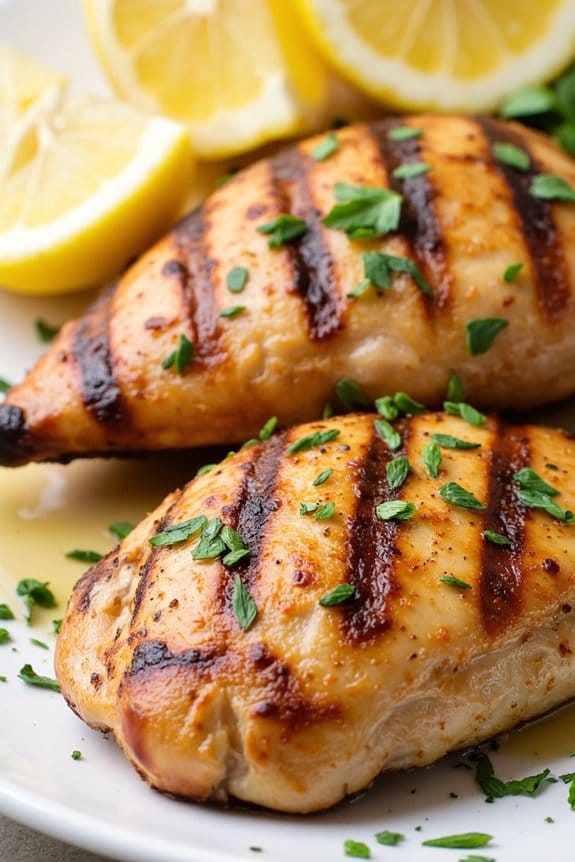 zesty garlic lemon chicken