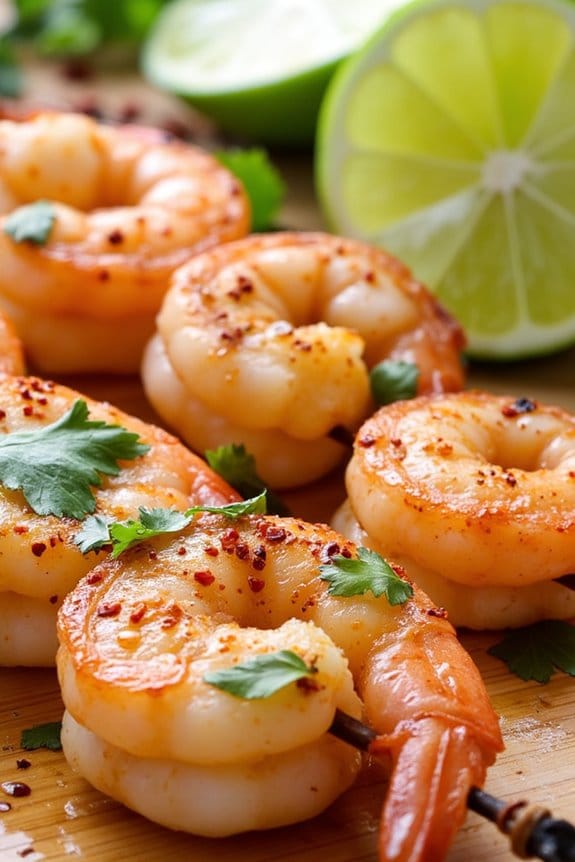 zesty grilled shrimp skewers