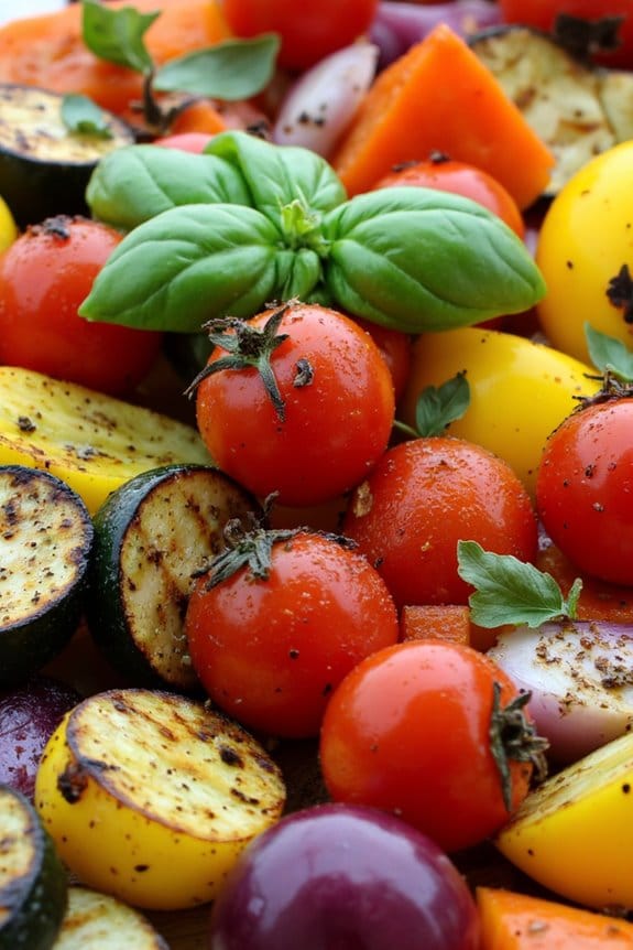 zesty grilled vegetable delight