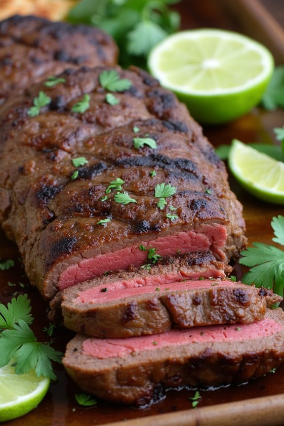 zesty lime marinated steak recipe