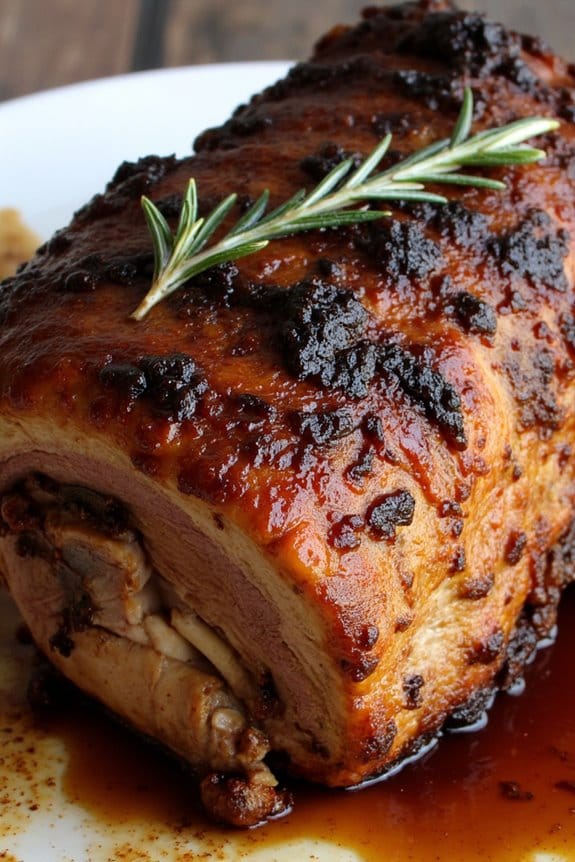 balsamic rosemary pork shoulder