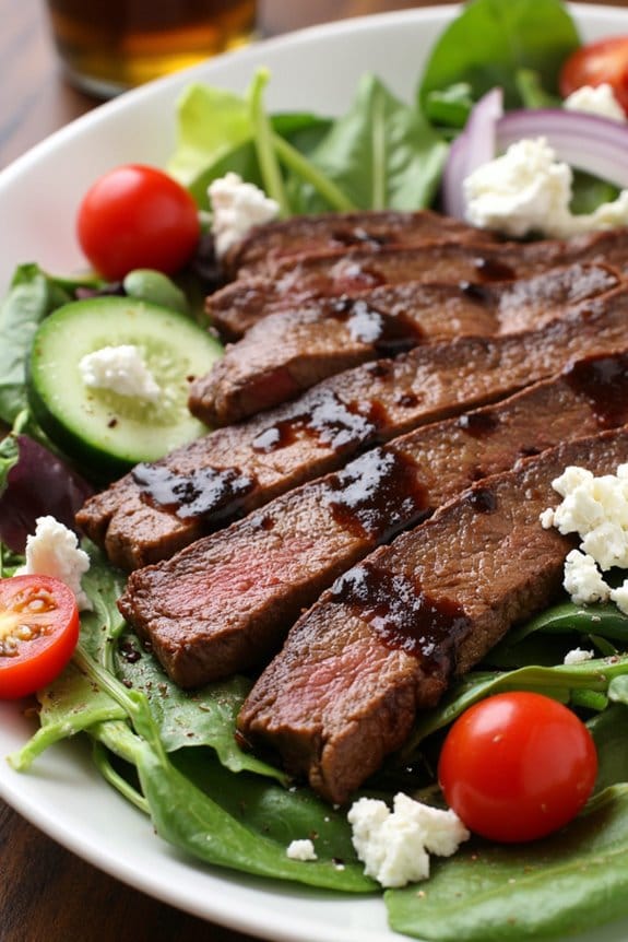 balsamic steak salad recipe