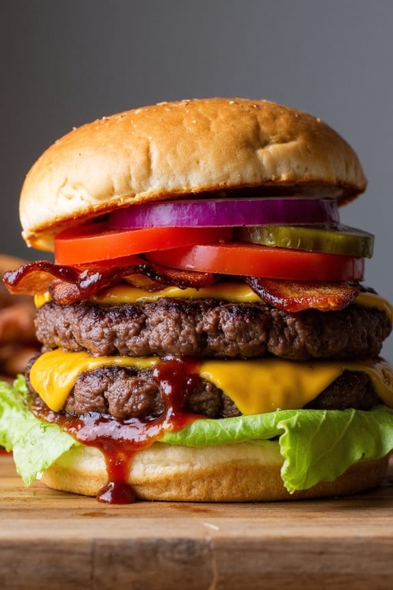 bbq bacon cheeseburger delight