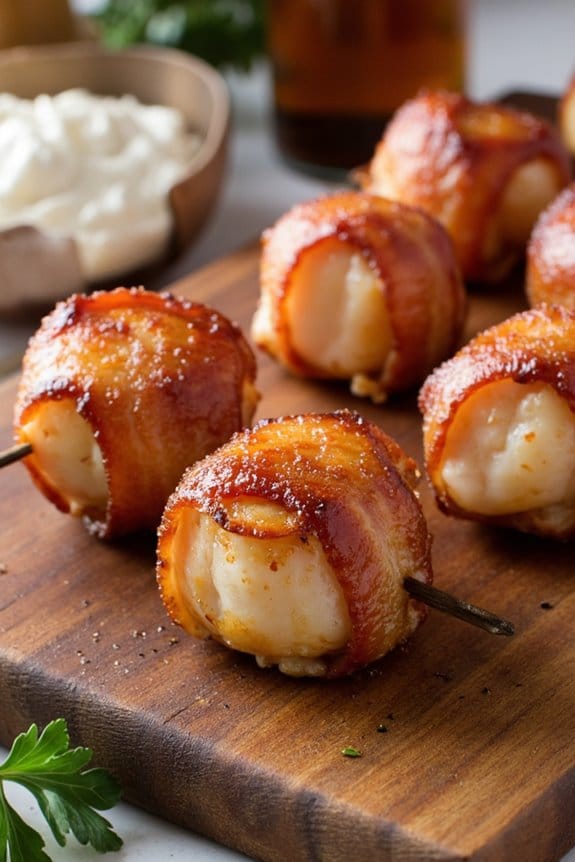 bbq bacon wrapped scallops recipe
