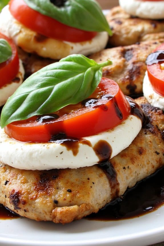 caprese grilled chicken recipe