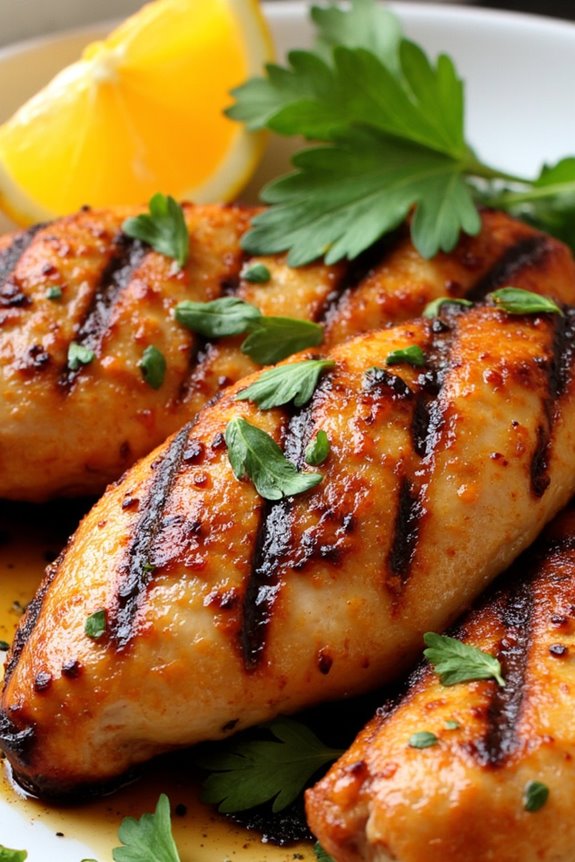 citrus marinated grilled chicken