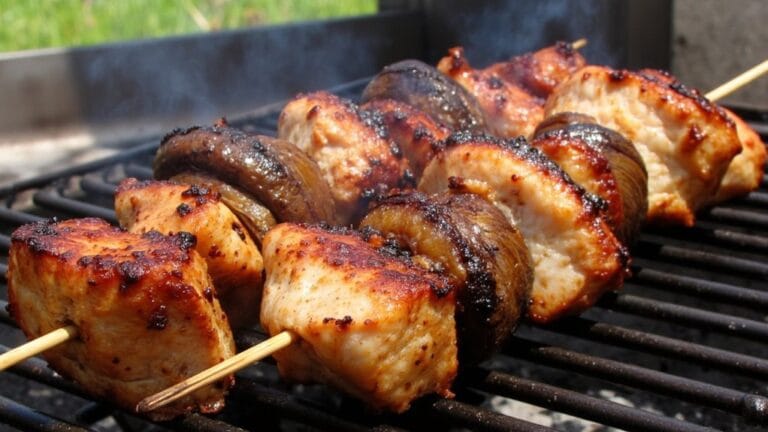 11 Juicy Pork Kabobs For Easy Weekend Meals easy weekend pork kabobs