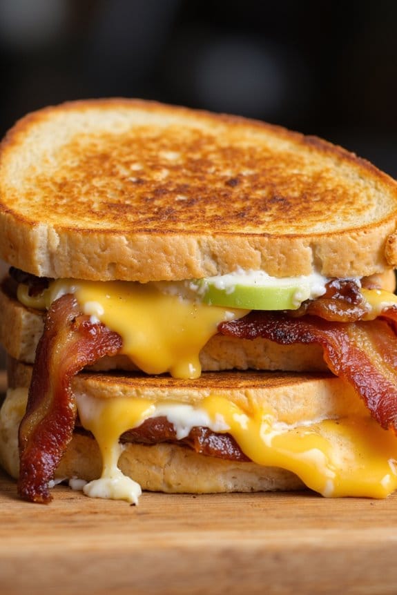 gourmet grilled cheese sandwiches