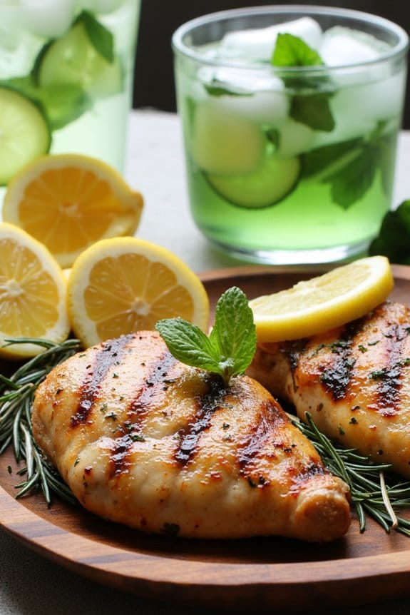 healthy bbq chicken pairing