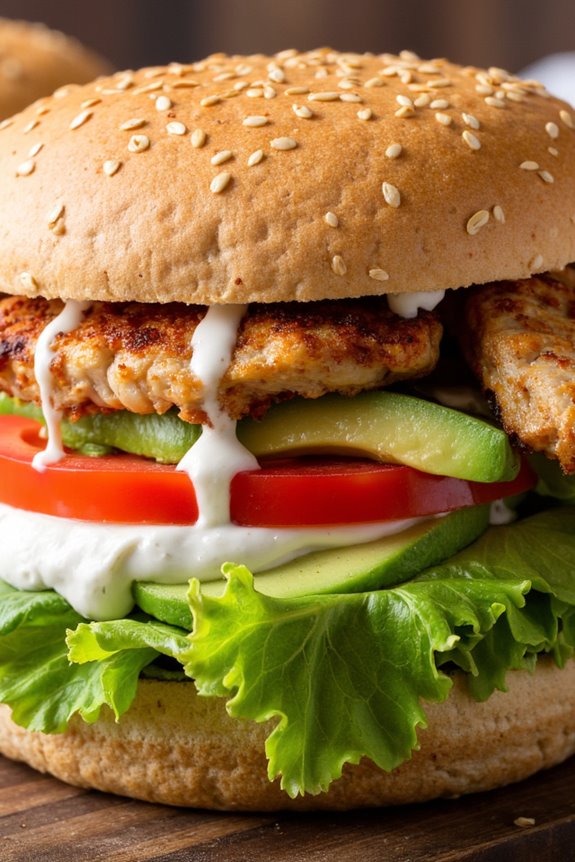 healthy grilled chicken sandwiches