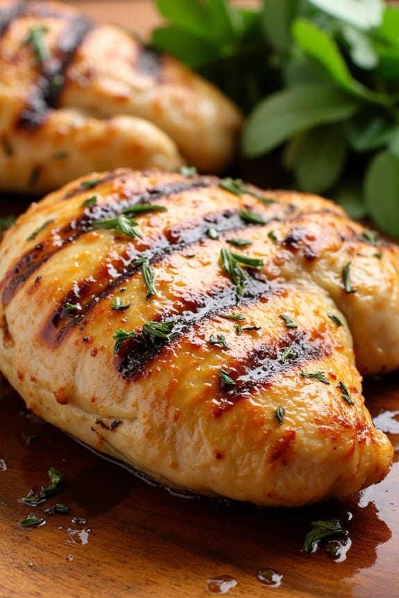 herb marinated grilled chicken recipe