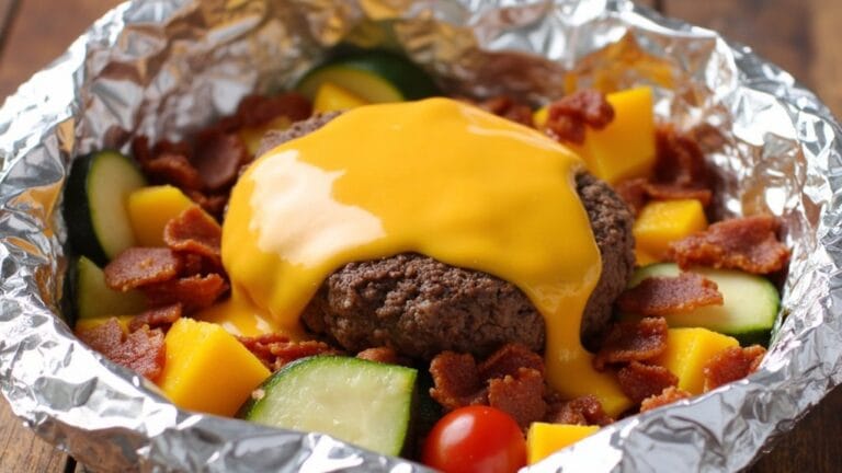 keto cheeseburger meal prep