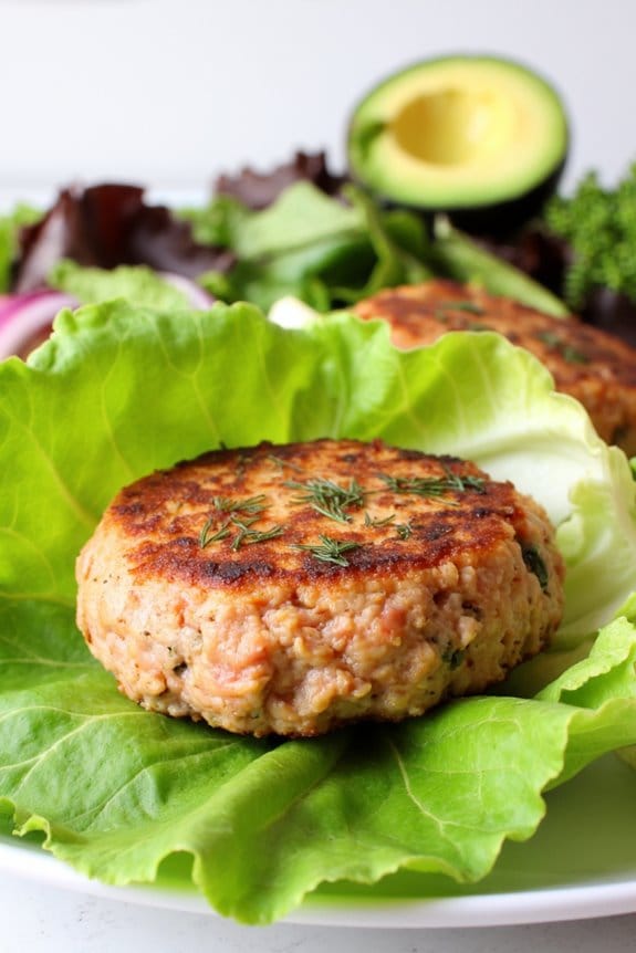 keto salmon burger recipe