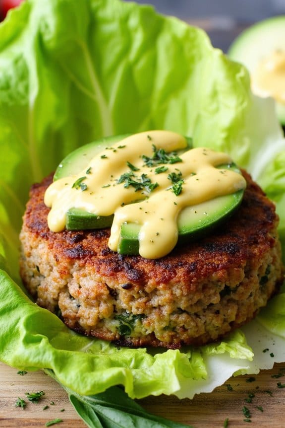 keto zucchini burger recipe