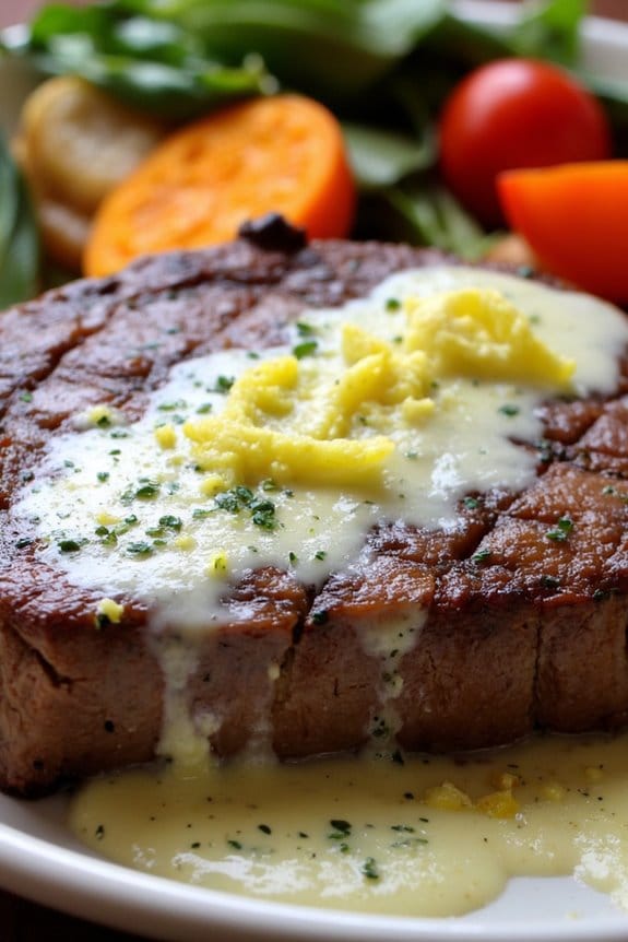 lemon herb butter ribeye
