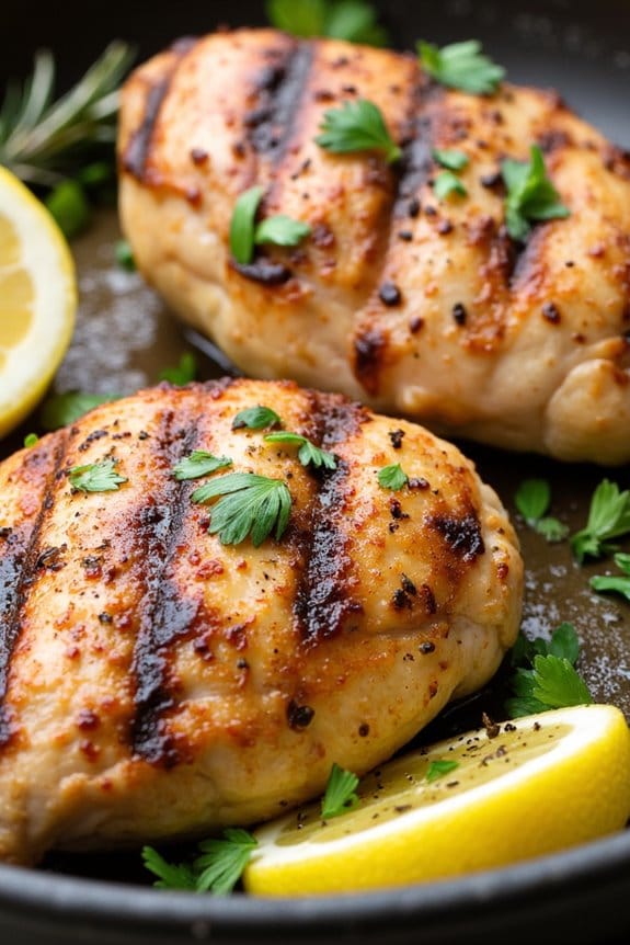 lemon herb grilled chicken