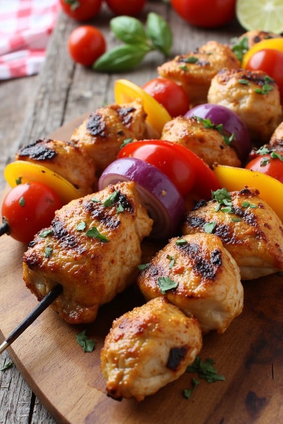 mediterranean chicken skewer recipe