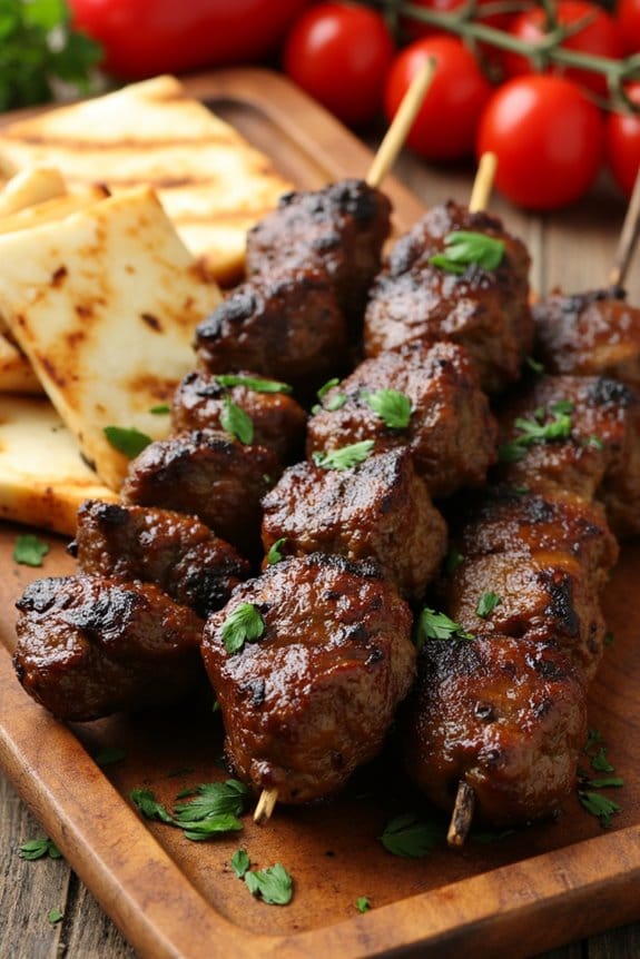 mediterranean lamb kebabs delight