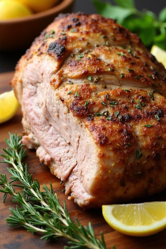 mediterranean lemon oregano pork