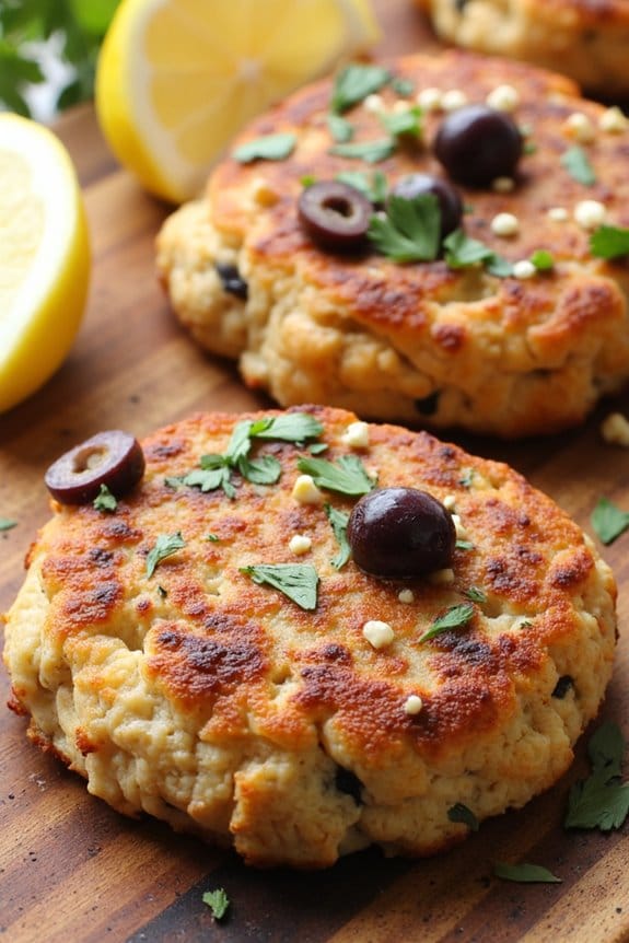 mediterranean salmon patties recipe