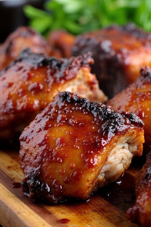 perfectly seasoned bbq pork